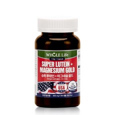 WHOLE Life 葉黃素鎂膠囊 金色版, 90顆, 1罐