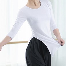 Kong 現代舞練習用中袖上衣