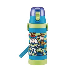Skater 迪士尼立體彈蓋式不鏽鋼水壺 SDPV5, 玩具總動員款, 480ml