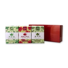 淡茶3入組, 香蜂茶+木槿花茶+普洱茶, 1組