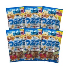 카수가이 쯔부구미 소다향 젤리, 72g, 6개