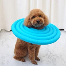 U&Pet UFO超輕寵物頸圈第2季天藍色S, 58克, 1個