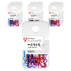 buyhearts 骨頭造型髮夾 BC, 10個, 單品