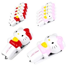 buyhearts Hello Kitty 人物訂書機 No.10 KCN-830, 混色, 10個