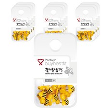 바이하츠 꿀벌 압핀 DP, 10개, 12개입