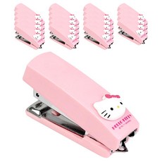 buyhearts Hello Kitty 迷你訂書機 No. 10 KN-830, 混色, 20個