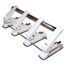 buyhearts 4孔單鍵調整桿移動打孔機 P-904, 混合顏色, 1個