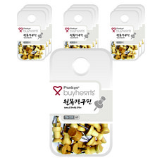 바이하츠 원목 장구핀 WP, 10개, 단품