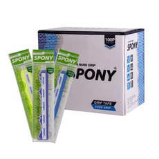 SPONY Soft Fit 透氣羽毛球握把布 N-2000 100入, 混色
