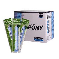 SPONY Soft Fit Holeover 羽毛球握把 N-2000 100p, 天空