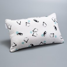 ahtty blanc 兒童人造絲涼感枕頭, SKYPENGUIN, 1個