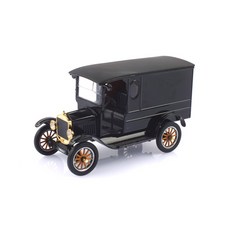 1:24 福特T型經典車 Paddy Wagon 1925 複製品壓鑄車輛模型 MTX793167BK, 黑色