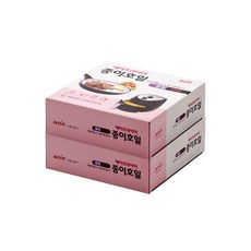 크린손 에어프라이어 종이호일 중형 16 x 4.5 cm 40p, 2개
