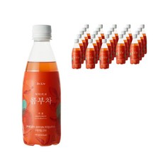 닥터리브 콤부차 탄산음료 자몽, 340ml, 24개