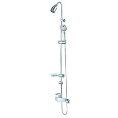 다인이엔지 로미오 입식 해바라기 레인샤워 욕실 수전 DB2071, 1개