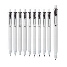 Uni 三菱 ball One 中性筆 0.38mm, 黑色, 10個