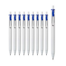 Uni 三菱 ball One 中性墨水筆 0.38mm, 藍色, 10個