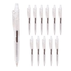 DANSOON 中性筆 0.5mm, 黑色, 12個