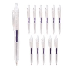 DANSOON 中性筆 0.5mm, 藍色, 12個