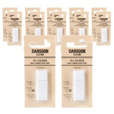 DANSOON 修正帶 5mm x 4m, 白色, 12個