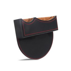 올리보 차량용 PU가죽 사이드 포켓 블랙레드라인, 1개