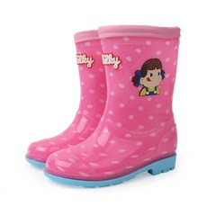 FUJIYA 不二家 Peko 女童Milky雨靴