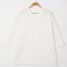 머시따 남성용 에이드 포켓 7부 티셔츠