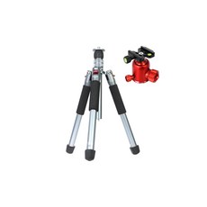 호루스벤누 스피드 트레블러 삼각대 + 헤드 레드 세트, 삼각대(FX-5L), 헤드(FX-30T), 1개