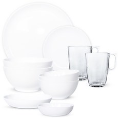 Luminarc 餐盤餐具組 10入, 混色, 餐具7款