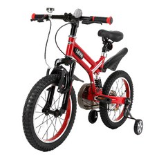 라스타 MINI PIONEERS KIDS BIKE 40.64cm RSZ1605, 레드, 112cm, 1개