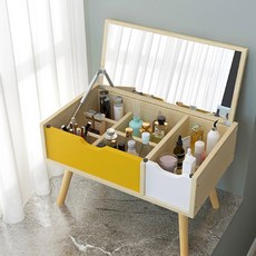 코끼리리빙 좌식 화장대 테이블 6030 ELT-6030, 베이지