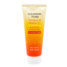 오르제나 스마일 데이 클렌징 폼 튜메틱 & 비타민 C, 180ml, 1개