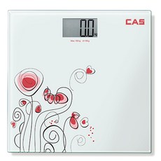 CAS 花朵數位體重計, HE-47, 混合色, 1個