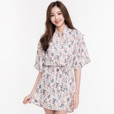 ELINE 女式 Sylvia 羊毛桃色長袍