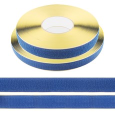 Uniart 捲式魔鬼氈膠帶組 藍色 18m, 1套