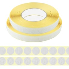 Uniart 捲式圓形魔鬼氈膠帶, 1套