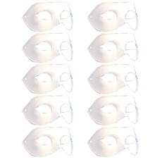 Stupid 眼罩 半臉面具 10入, 白色