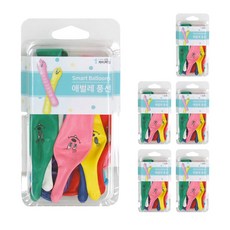 派對一樣的智慧保護殼Evelyn氣球 6入, 隨機發貨, 6套