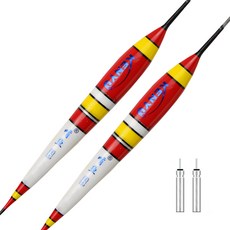 민물낚시 입질 감지 발광 전자찌 2p + CR425전지 2p, 여명2호, 1세트