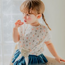 Bebezoo 女童兔子T恤