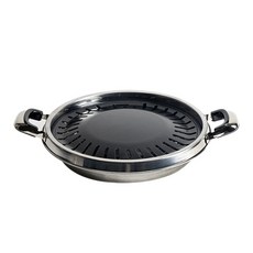 MOOSSE IH感應雙耳鑄鐵烤肉盤, 29.5厘米, 1個