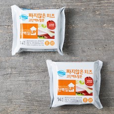 덴마크 짜지않은치즈 고단백 & 철분, 18g, 14매입, 2개