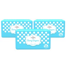 Thinby Manner Berry Diaper 狗狗尿布 男犬用 12入, S, 3個