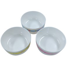 Kitchen ware 孩童陶瓷碗 3入, 混色, 3個
