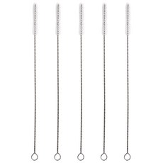 라온누리 웰메이드 다용도 빨대 세척솔, 5개, 혼합색상