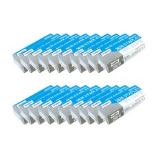 WHASHIN 訂書針 500入, 33針, 20個