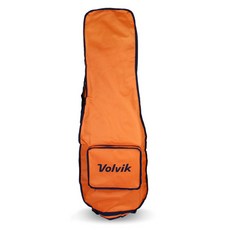 볼빅 트레블기어 투톤 프리미엄 골프 항공커버 + 파우치 세트, 오렌지