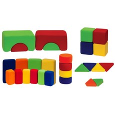 海綿積木組, 混色