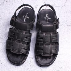 Retro Mood 男款素色休閒涼鞋