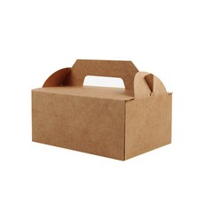 크라 피크닉 선물 포장 박스 21.5 x 17 x 10 cm, 20개